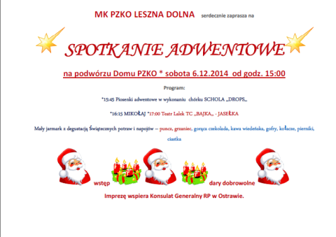 spotkanie adwentowe