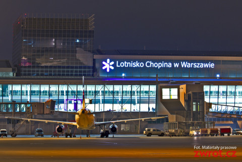 Terminal - front płytaFot. Dariusz Kłosiński - Lotnisko Chopina