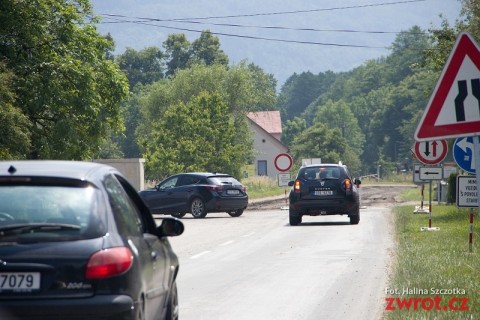 Uwaga, zamknięta droga w Oldrzychowicach