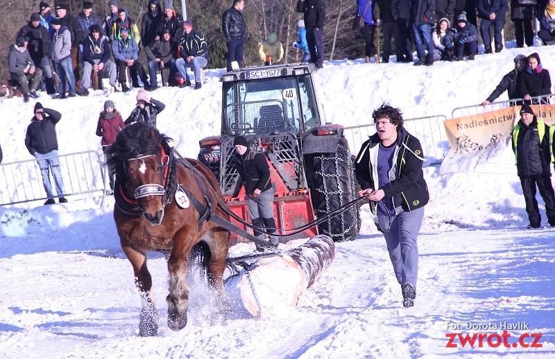 Furmani z Nawsia na zawodach furmańskich w Istebnej