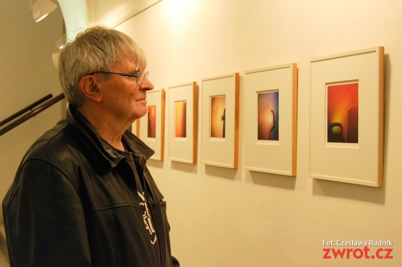 Bronisław Liberda wystawia swoje grafiki
