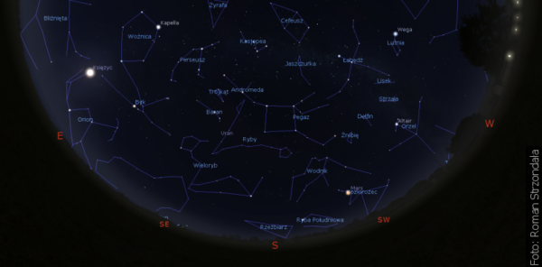 „Zwrot” astronomicznie: Niebo jesienne