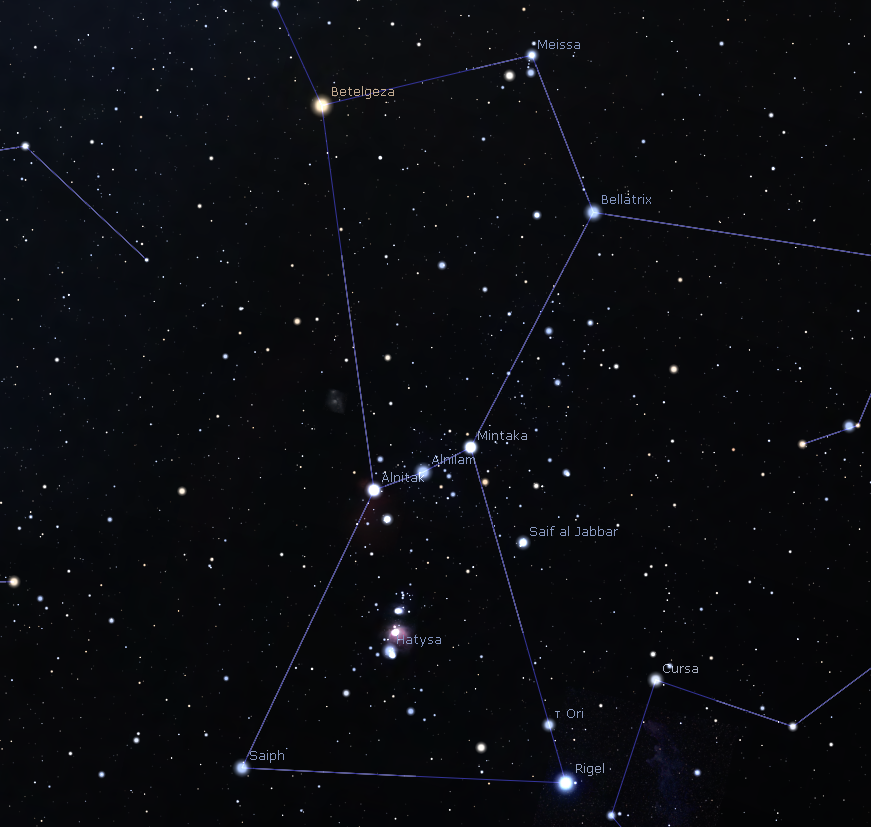 „Zwrot” astronomicznie: W pierwszej połowie nocy Orion a nad ranem planety i sierp Księżyca
