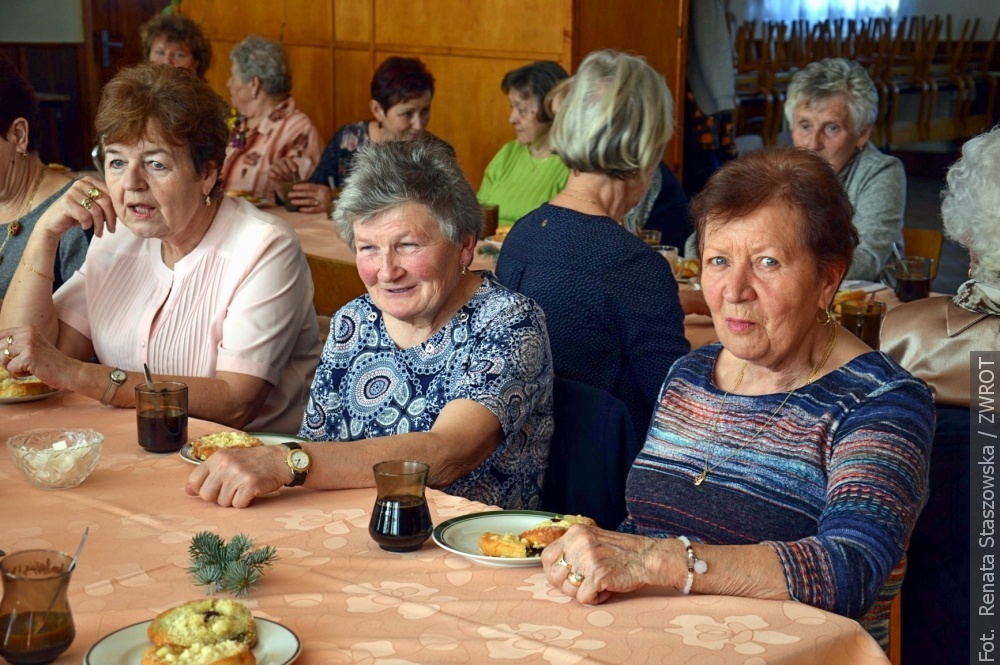 Klub Seniora, czyli Klub Starszego Chłopa w Milikowie zorganizował spotkanie dla pań