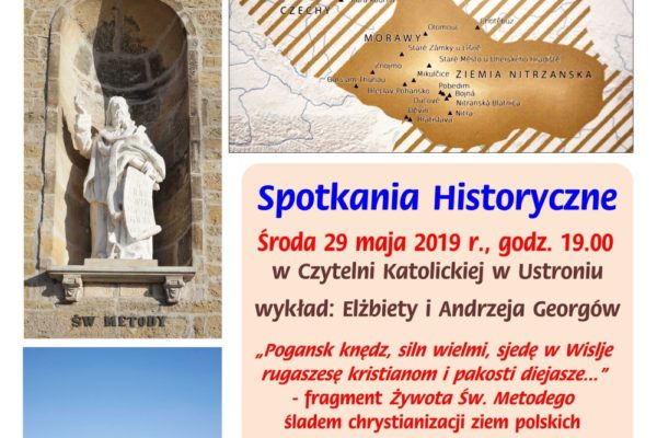 W Ustroniu wysłuchać będzie można wykładu o chrystianizacji Śląska Cieszyńskiego w czasach św. Cyryla