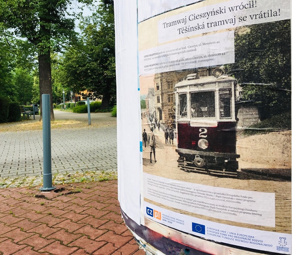 Tramwaj Cieszyński wrócił! Těšínská tramvaj se vrátila!
