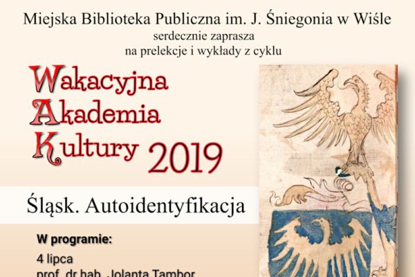 Biblioteka w Wiśle proponuje Wakacyjną Akademię Kultury