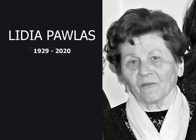 Zmarła Lidia Pawlas