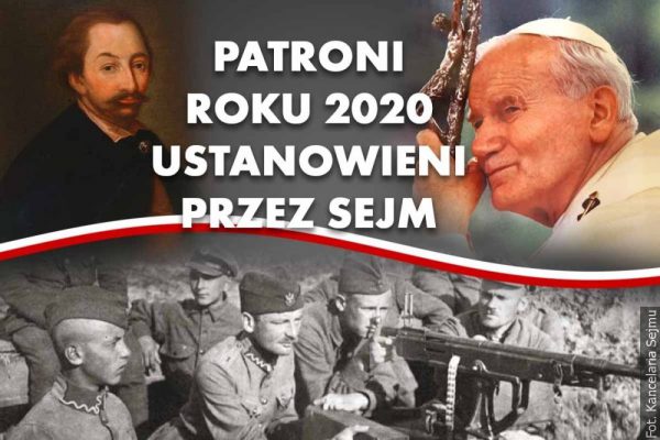 Sejm RP ustanowił patronów 2020 roku