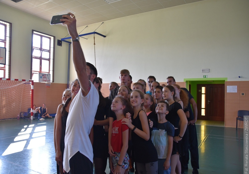 Tancerze Elanu spędzili w Milikowie bardzo aktywny tydzień