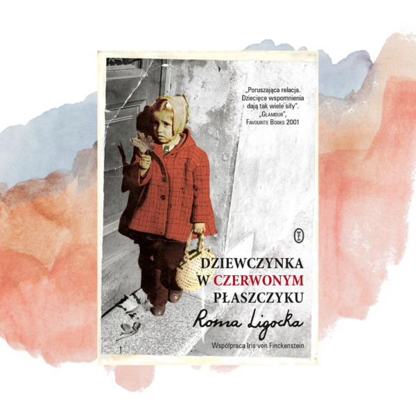 LEKTURA NA JESIEŃ. Roma Ligocka jako dziewczynka  w czerwonym płaszczyku