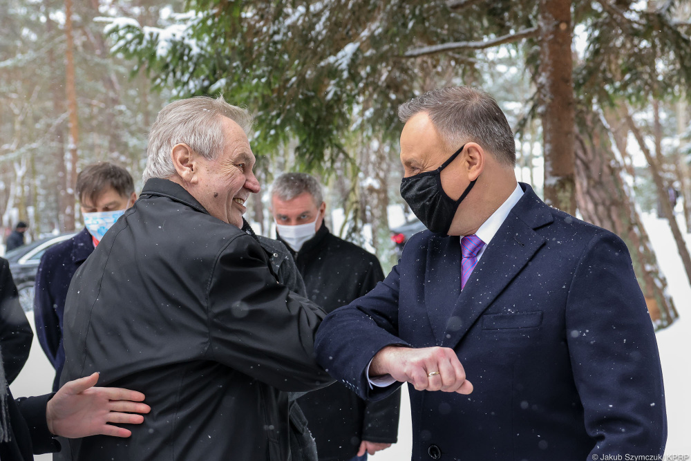 Trwa spotkanie prezydentów państw Grupy Wyszehradzkiej