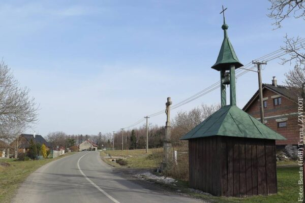 Spacery ze Zwrotem: drewniana dzwonnica w Dobracicach