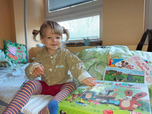 Mali pacjenci w szpitalu na Sośnie świętowali Dzień Dziecka