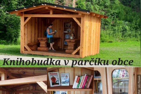 W Piosku też jest biblioteczka uliczna