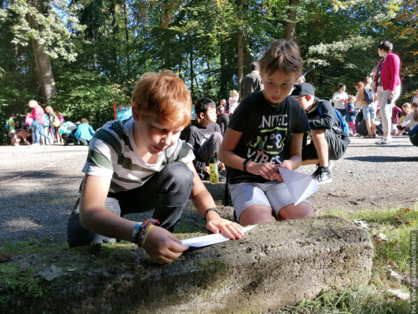 Oprócz lekcji historii był czas na zabawę. Tym razem w Młodym Żwirkowisku wzięły udział młodsze dzieci