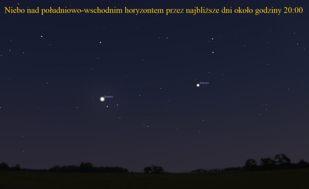 Zwrot astronomicznie. Na wieczornym niebie sierp Księżyca w pobliżu Wenus