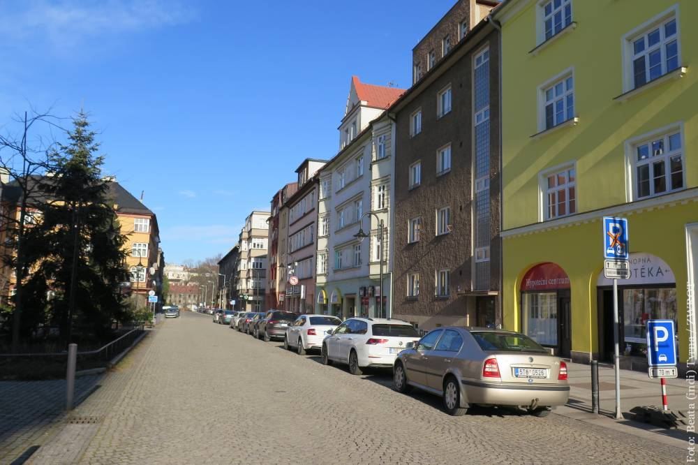 Na rynku w Czeskim Cieszynie można parkować bez ograniczeń czasowych