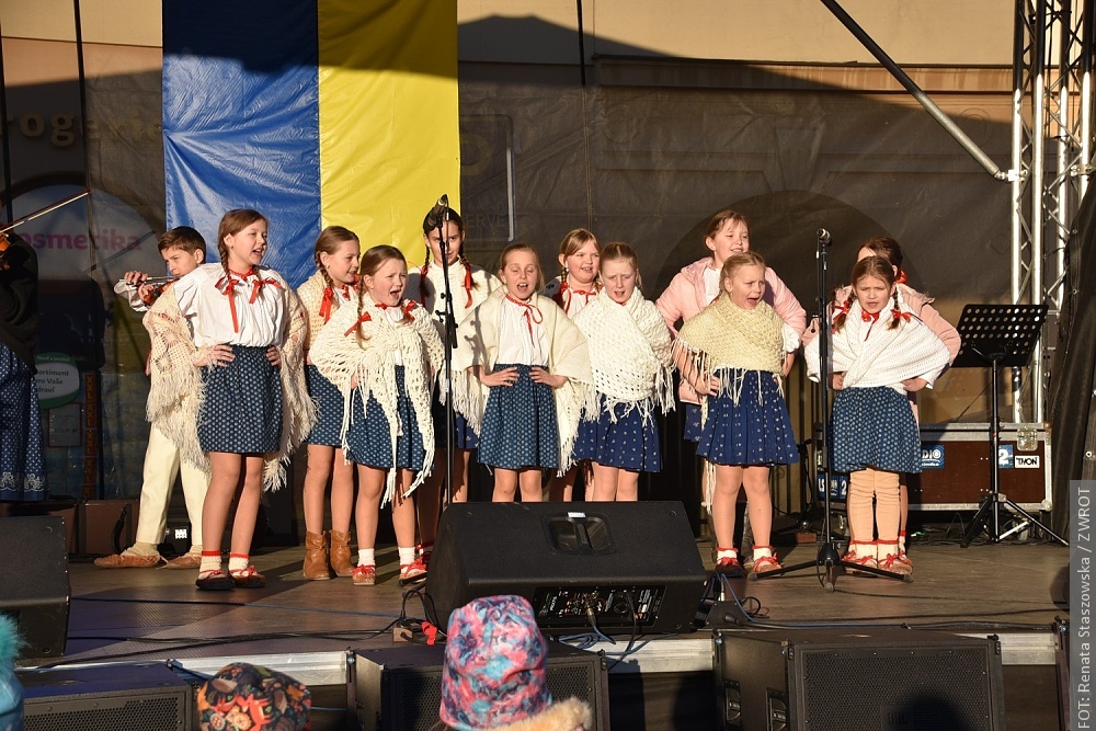 Również w Jabłonkowie zorganizowano koncert na rzecz Ukrainy. Zebrano 80 tysięcy koron [zdjęcia]
