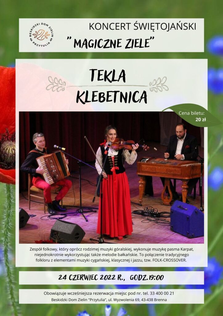 Koncert świętojański zespołu Tekla Klebetnica