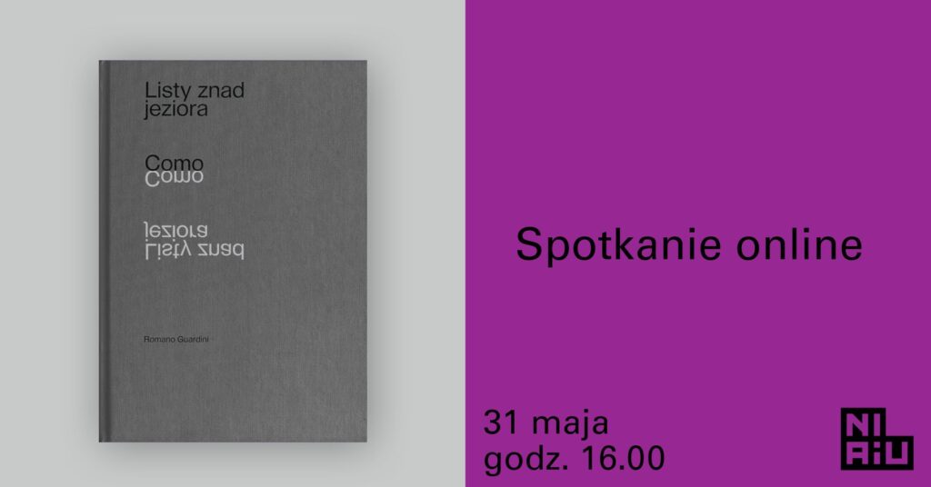 Spotkanie online wokół książki: Listy znad jeziora Como