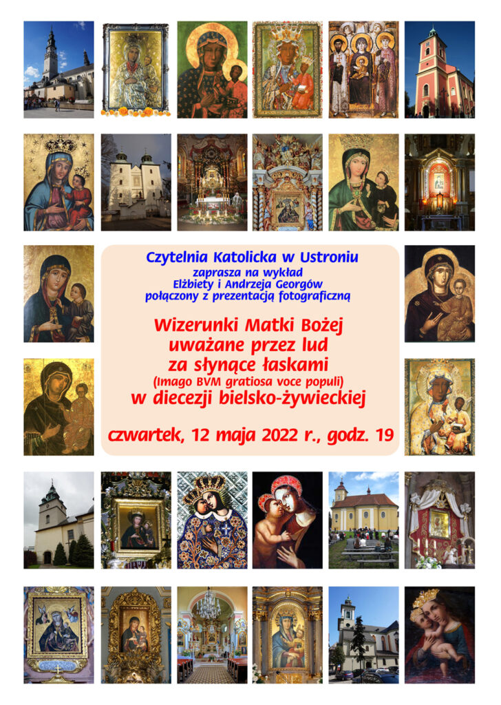 Ustroń: wykład poświęcony wizerunkom Matki Bożej  uważanym przez lud za słynące łaskami