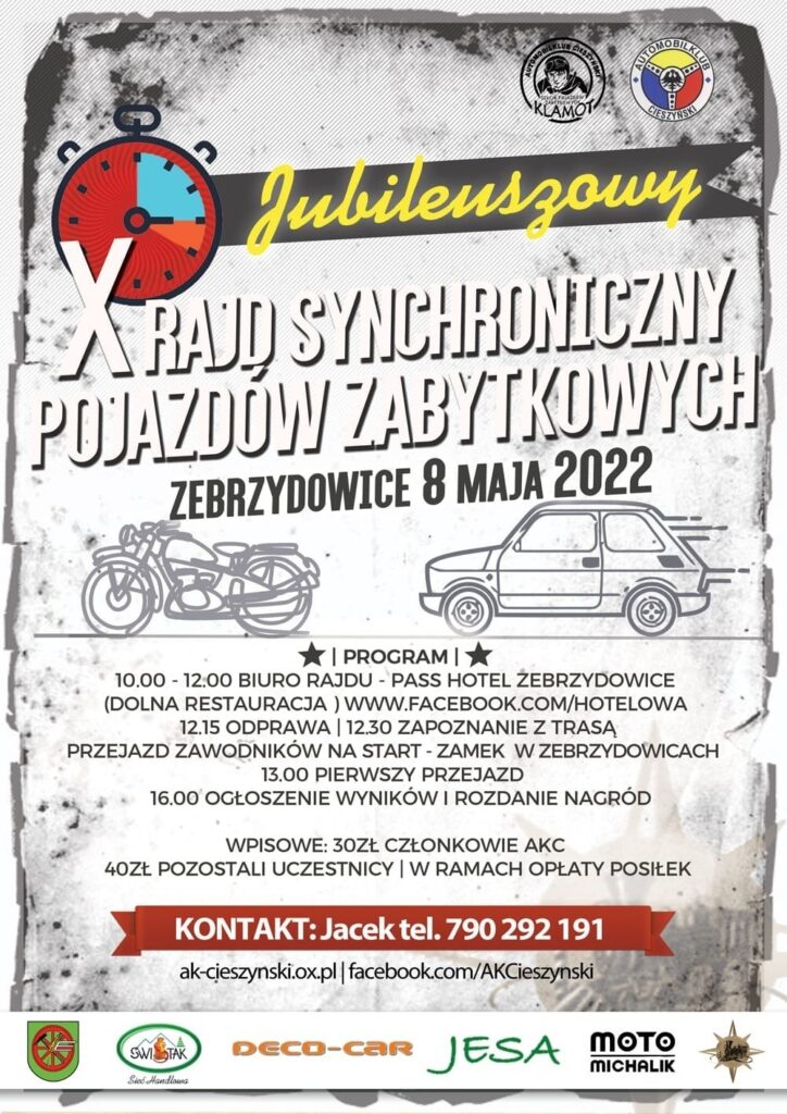 Rajd synchroniczny pojazdów zabytkowych