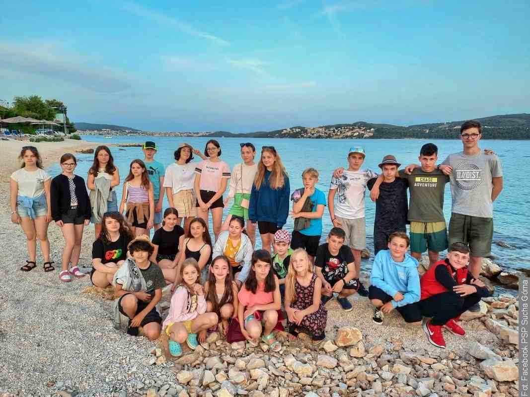 Uczniowie PSP w Suchej Górnej plażują w Chorwacji. Odbył się już pokaz mody, czeka ich jeszcze konkurs talentów i wiele więcej