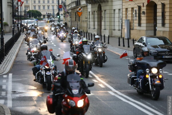 Wystartował XXII Międzynarodowy Motocyklowy Rajd Katyński. Dzisiaj dotrze na Zaolzie
