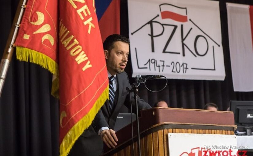 Andrzej Suchanek podczas Zjazdu PZKO w 2017 r.