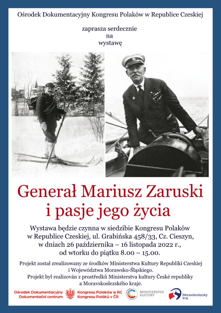 Wystawa „Generał Mariusz Zaruski i pasje jego życia”