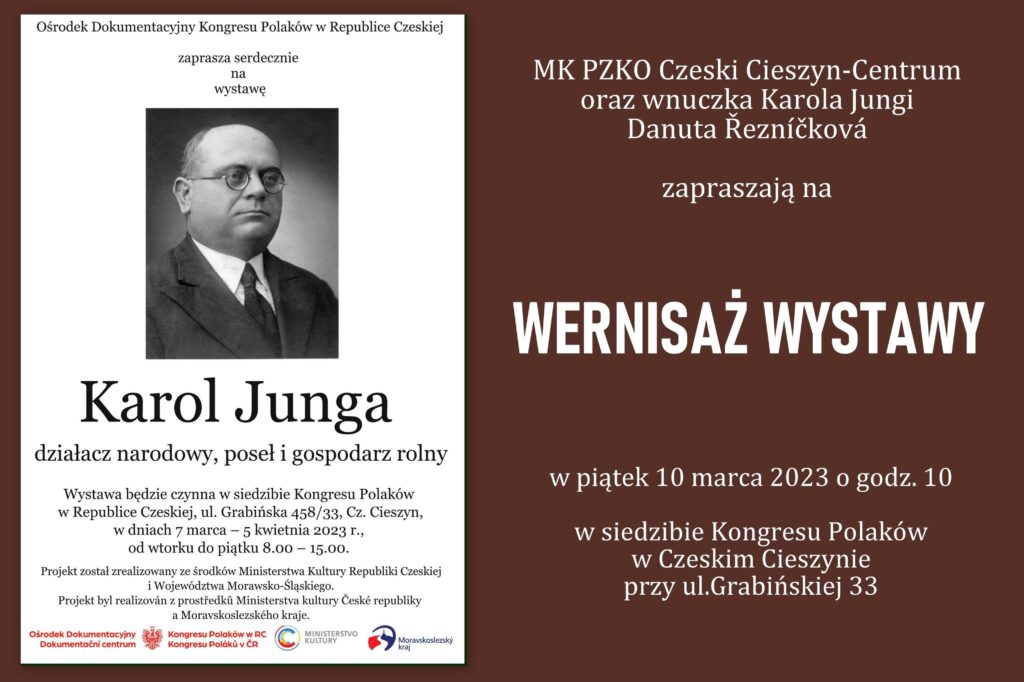 Wernisaż wystawy o Karolu Jundze