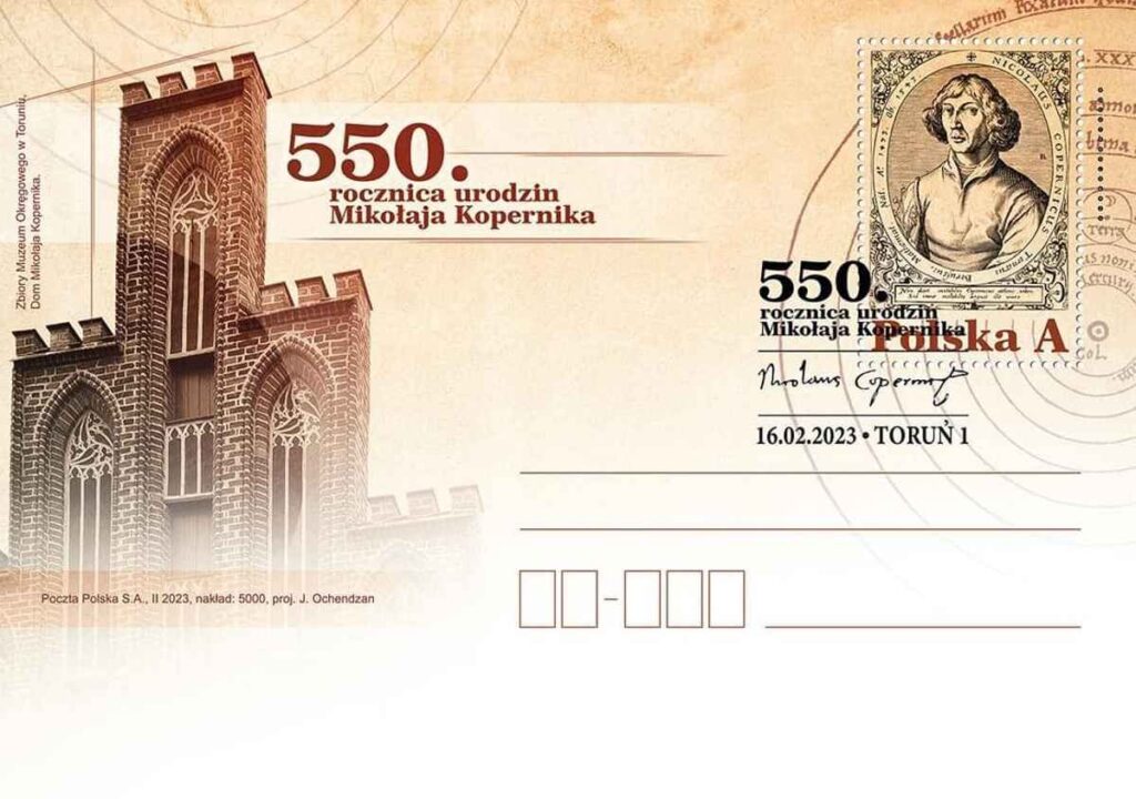 Mikołaj Kopernik na nowych znaczkach. Gratka nie tylko dla filatelistów