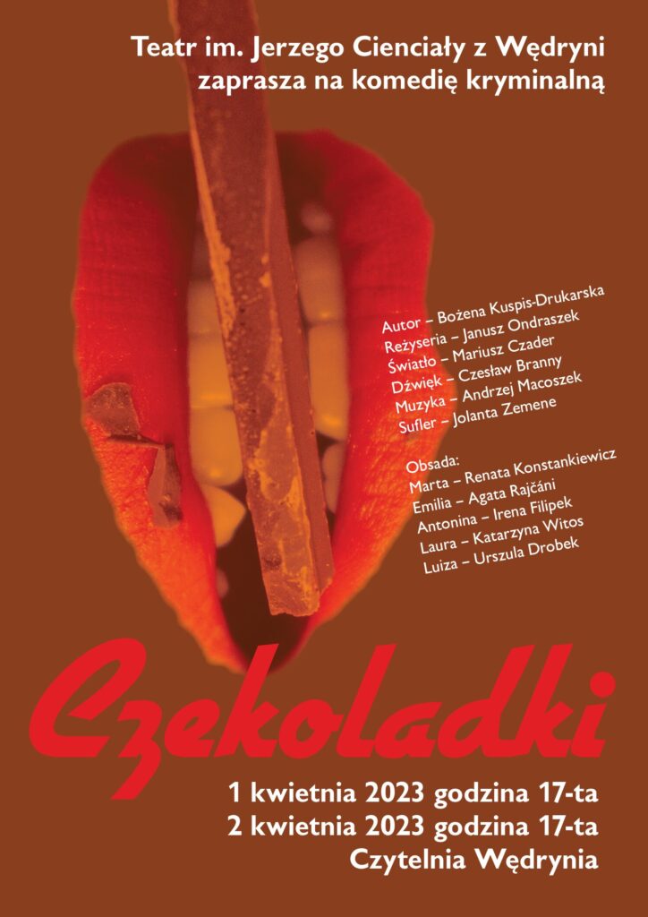 Teatr im. Jerzego Cienciały z Wędryni zaprasza na komedie kryminalną