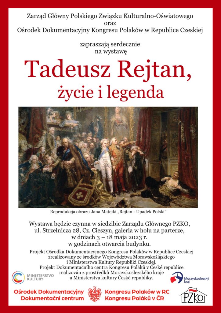 Wystawa: Tadeusz Rejtan, życie i legenda
