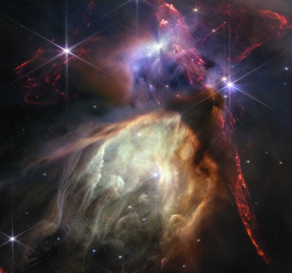 Rok pracy Kosmicznego Teleskopu Jamesa Webba. Rocznicowe zdjęcie pokazuje region narodzin gwiazd