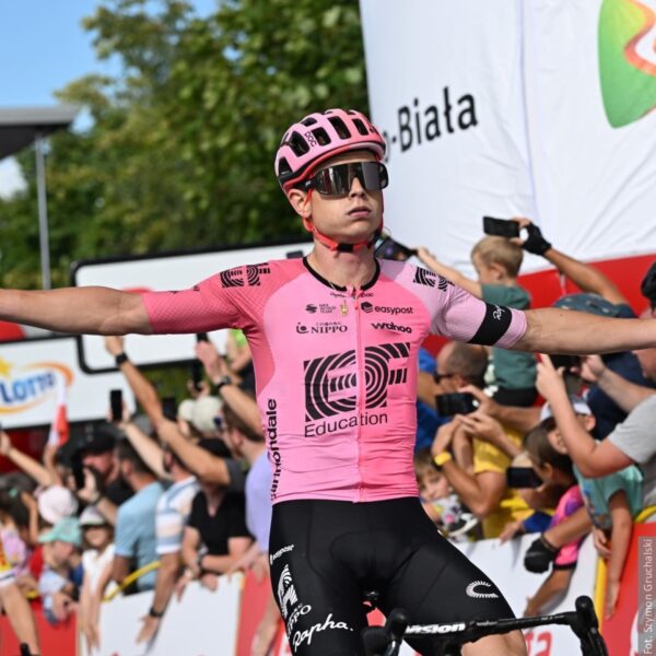 Kolarze jechali dziś przez Śląsk Cieszyński. Zwycięzcą piątego etapu Tour de Pologne został Marijn van den Berg
