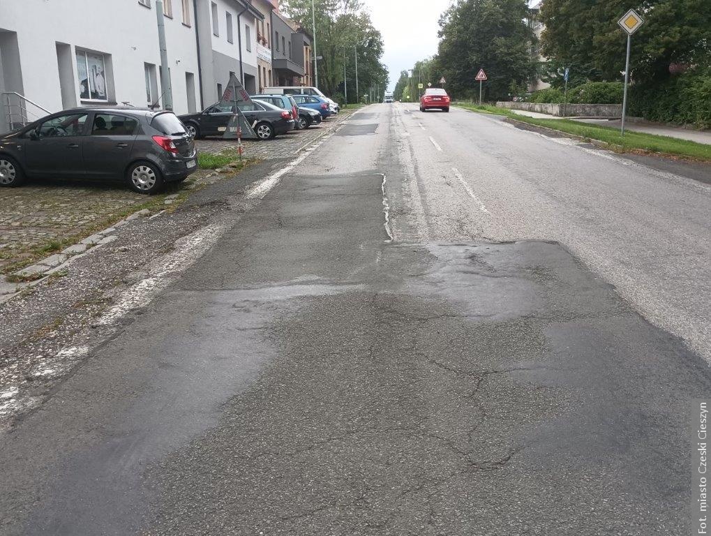 W poniedziałek rusza remont ulicy Frydeckiej w Czeskim Cieszynie. Kierowcy i piesi muszą liczyć z utrudnieniami w ruchu