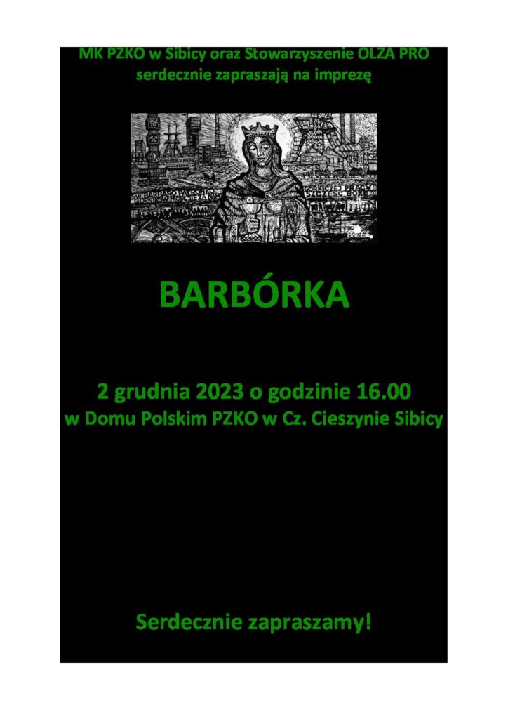 Barbórka w Sibicy