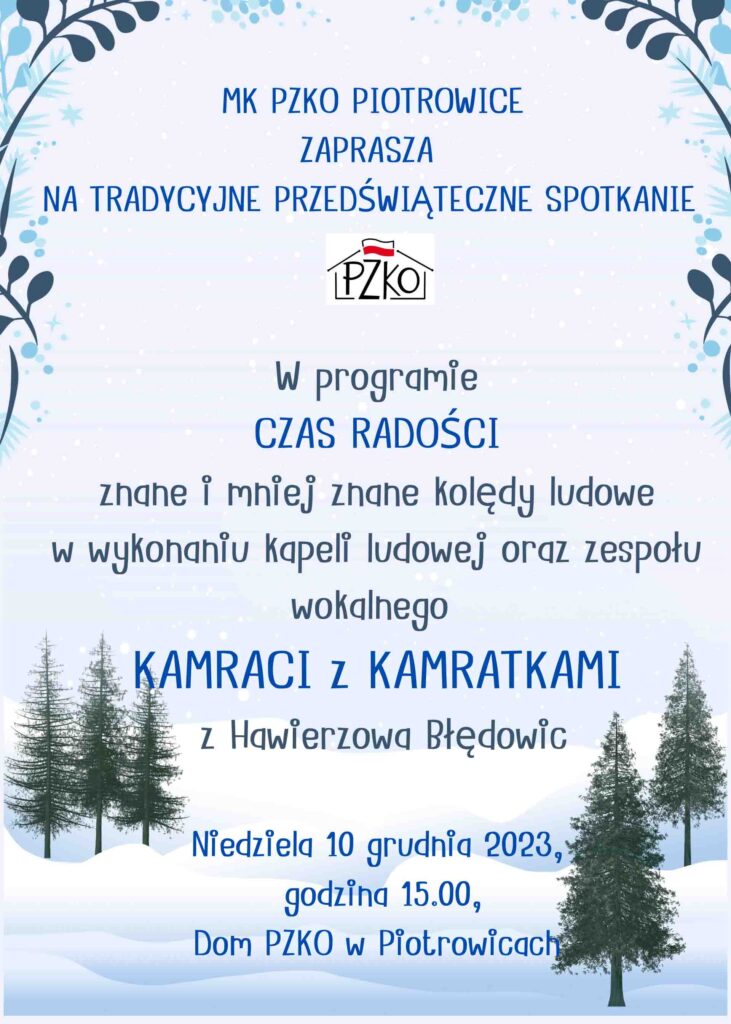 Spotkanie przedświąteczne w Piotrowicach