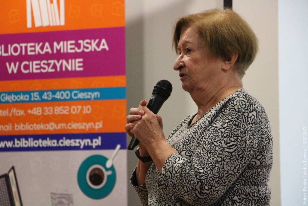 Irena Kwaśny mówiła o architekturze cieszyńskiego Rynku