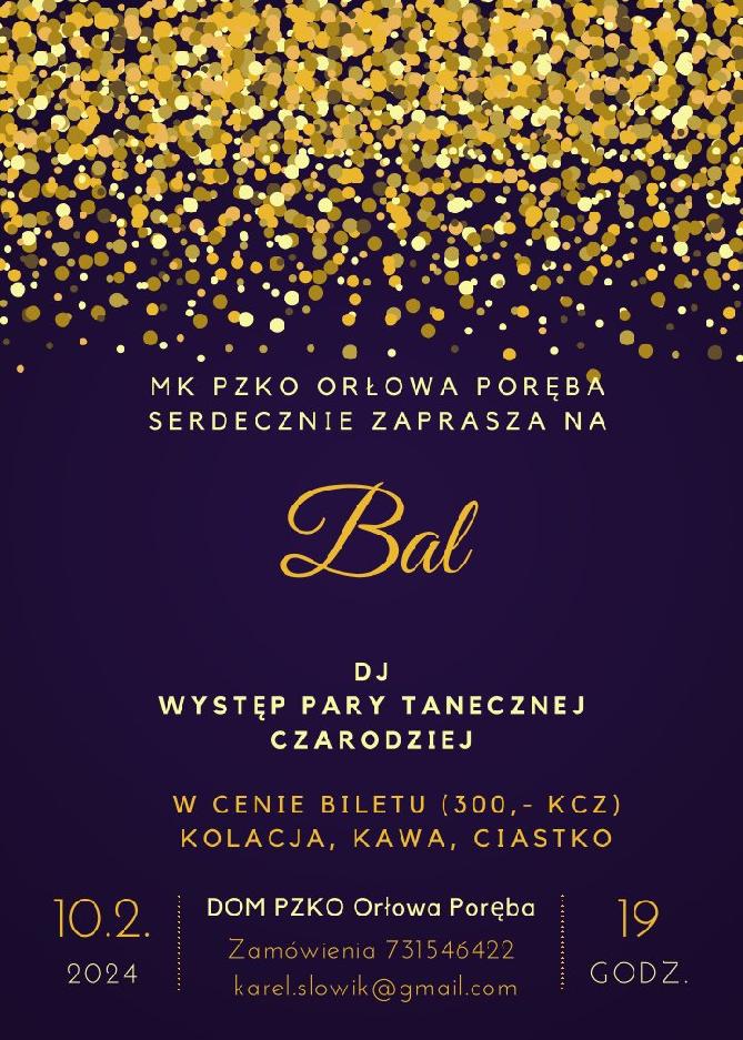 Bal w Orłowej Porębie