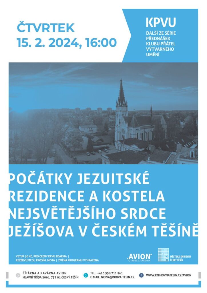 Prelekcja o pierwszych Jezuitach w Cieszynie i historii kościoła Najświętszego Serca Jezusowego w obecnym Czeskim Cieszynie