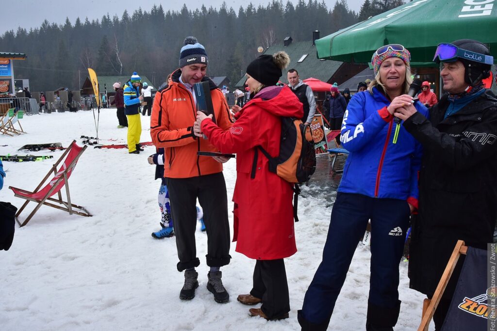 Roman Cieślar i Vanda Martynek podczas zawodów Madeja CUP