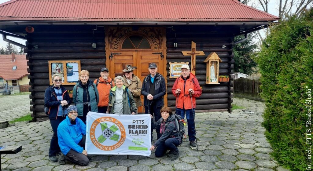 "Beskidziocy"na trasie rajdu