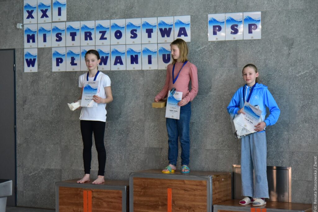 Mistrzostwa Polskich Szkół Podstawowych w Pływaniu w Bystrzycy