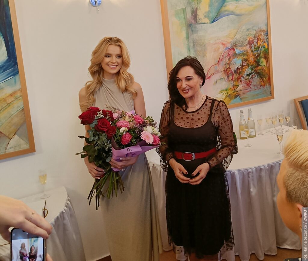 Miss World Krystyna Pyszková i prezydent Trzyńca Věra Palkovská