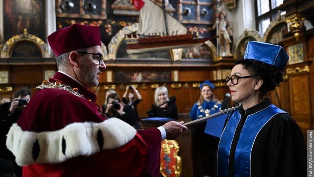 Olga Tokarczuk otrzymała doktora honoris causa Uniwersytetu Gdańskiego
