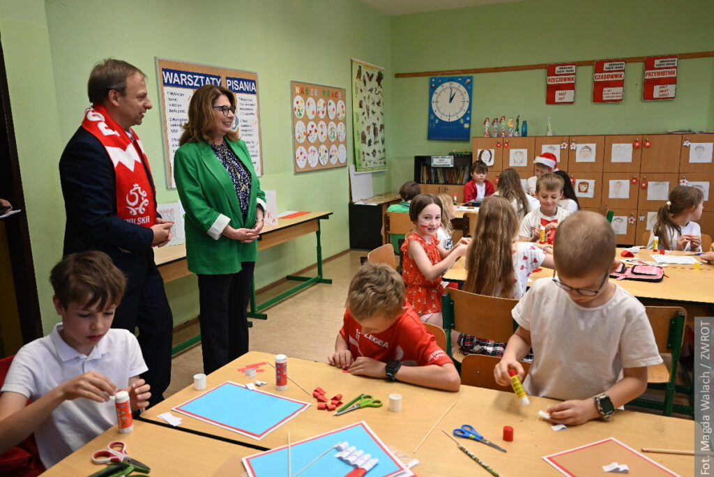 Marszałek Senatu RP Małgorzata Kidawa-Błońska odwiedziła Szkoła Podstawowa z Polskim Językiem Nauczania w Czeskim Cieszynie