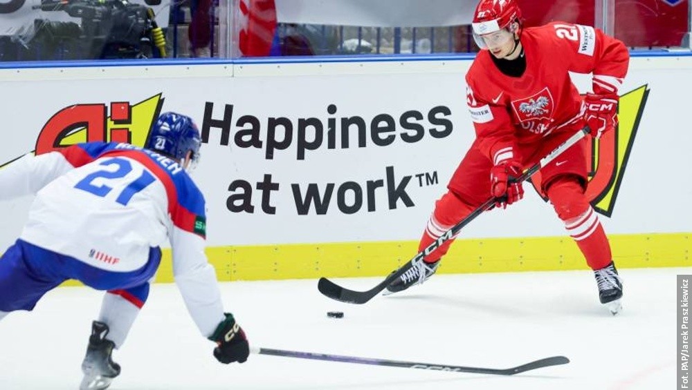 Polska ulega Słowacji 0:4 w hokejowych mistrzostwach świata